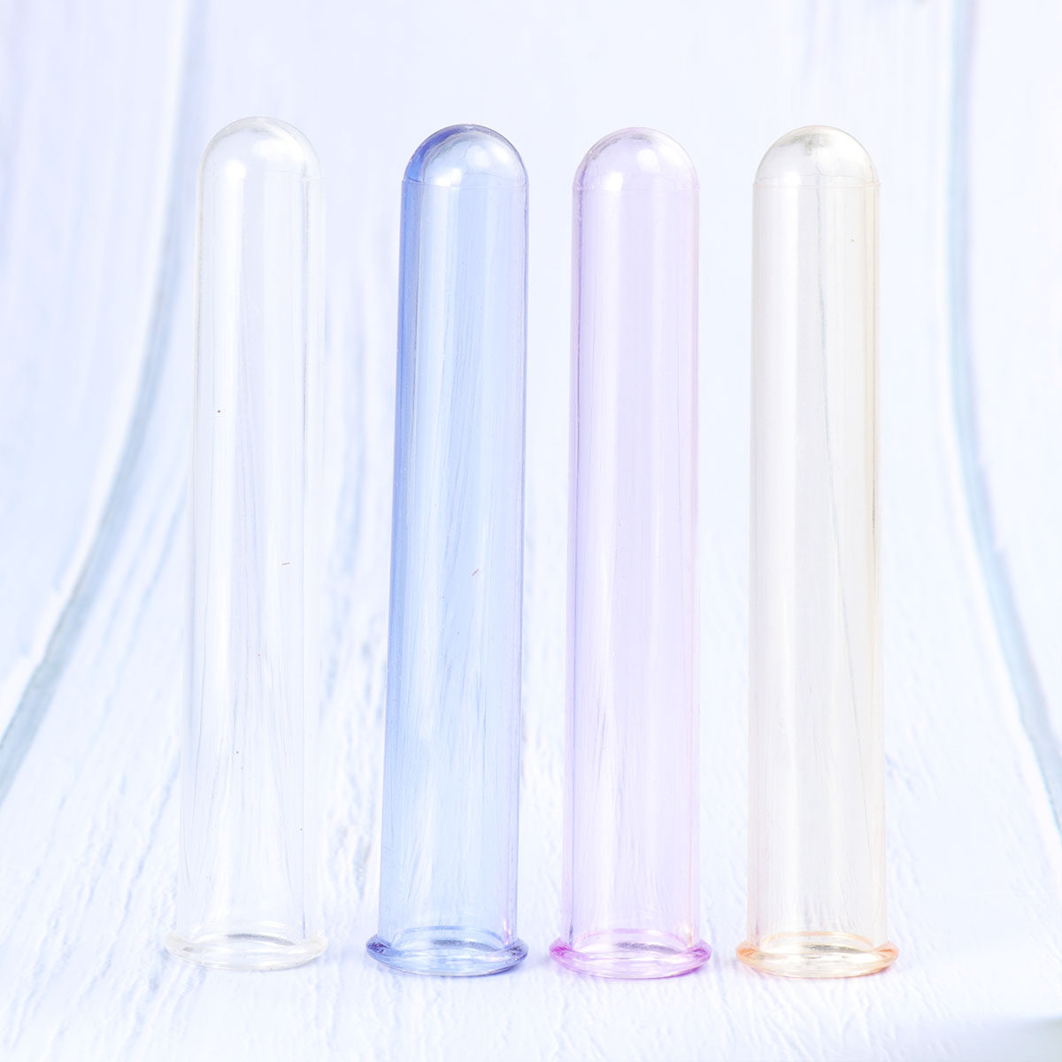 4 stuks plastic reageerbuizen, - Home Bar Set recensie en prijs