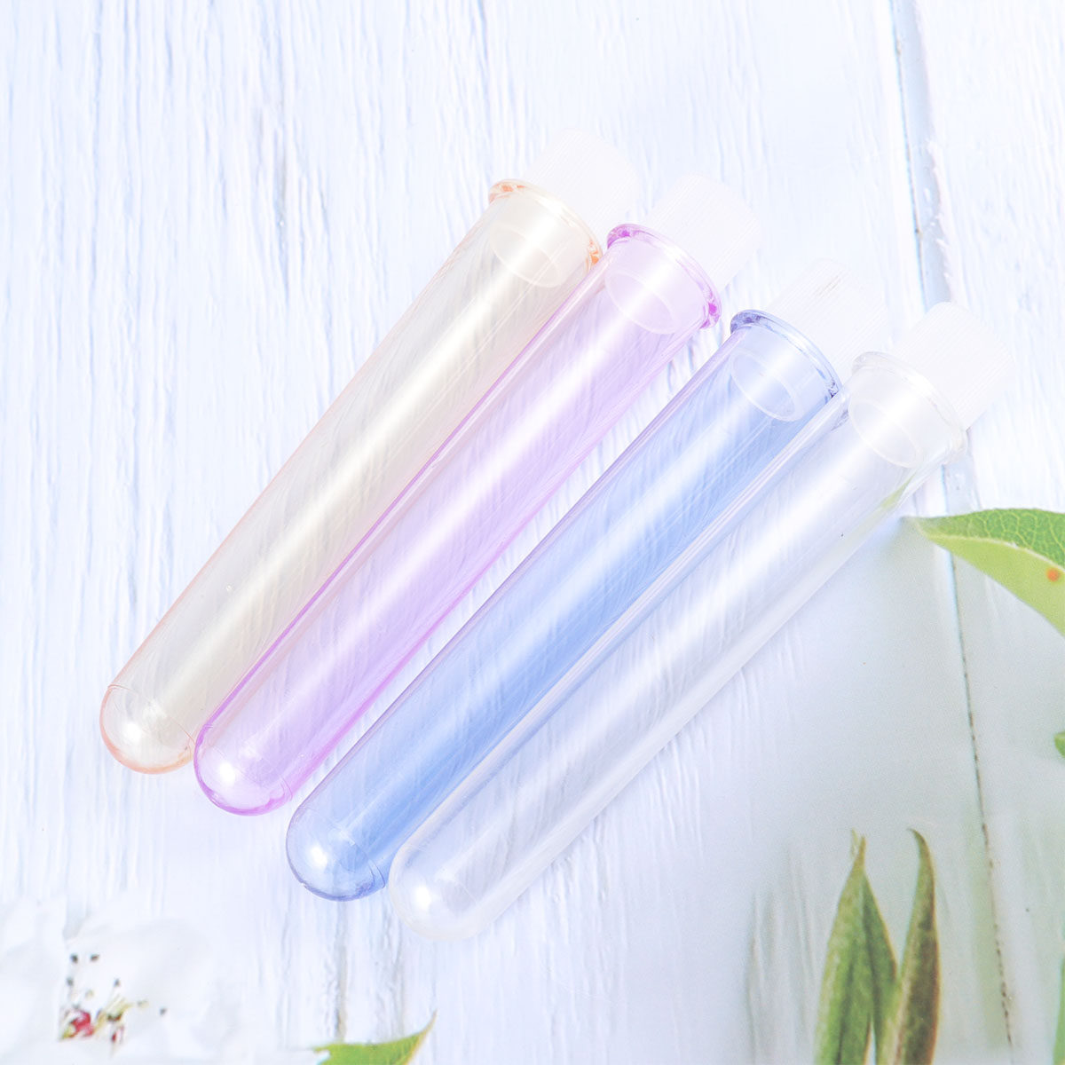 4 stuks plastic reageerbuizen, - Home Bar Set recensie en prijs