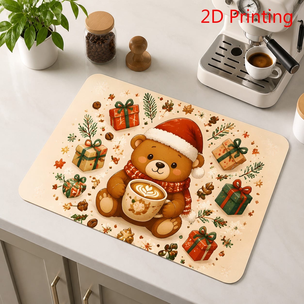 Gezellige kerst koffiebar afdr - Bar Mat Rubber recensie en prijs