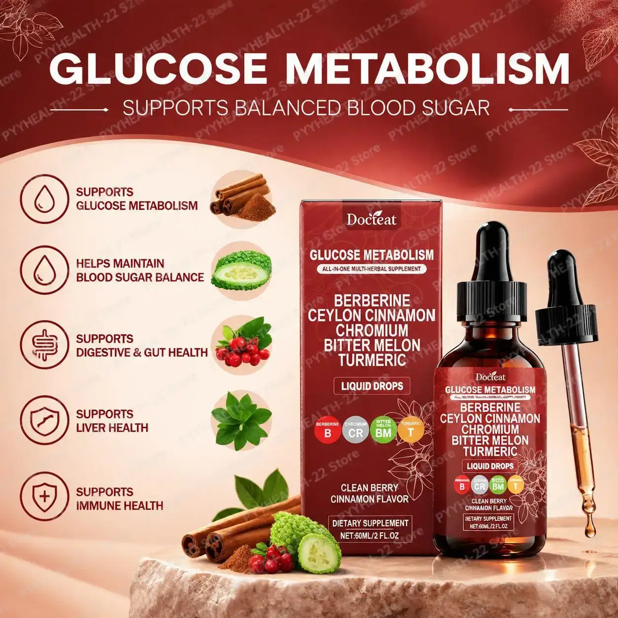 Glucosemetabolisme, vloeibare  - Bitters Bottle Set recensie en prijs